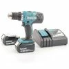 Best Pirce 💯 Perceuse-visseuse à percussion Makita 18V + 2 batteries lithium 3 Ah + Mallette 😍