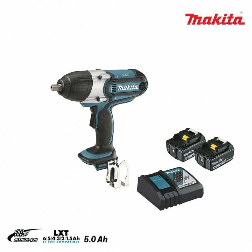 Wholesale ✔️ Boulonneuse à chocs MAKITA 18V - 2 batteries BL1850B 5.0Ah - 1 chargeur rapide DC18RC DTW450RTJ 🤩 2 Wholesale ✔️ Boulonneuse à chocs MAKITA 18V - 2 batteries BL1850B 5.0Ah - 1 chargeur rapide DC18RC DTW450RTJ 🤩 – Image 2