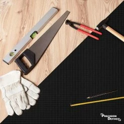 Cheapest 🥰 Precision Defined Revêtement de boîte à outils de qualité professionnelle, 40,6 cm x 4,9 m, noir | Revêtement épais antidérapant pour étagère d'armoire 😍 -Sam Outillage STORE 0611906155383 7