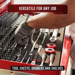 Brand new 👏 Tapis De Boîte À Outils De Precision Defined, Revêtement Antidérapant, Mousse Servante 42,5 cm x 7,3 m 🧨 -Sam Outillage STORE 0611906158599 3