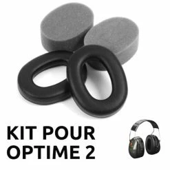 New 🌟 3M Kit Hygiène Pour Casque Anti-Bruit Peltor Optime 2 😉