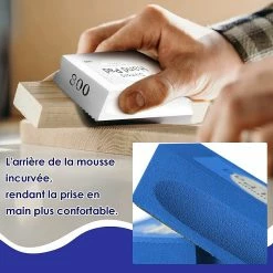 Coupon ✔️ Tophomer Cale à poncer à Main Expert en Diamant, Bloc de meulage de Polissage de Diamant 200 Grains, abrasif 55x90x28mm Pierre/Verre,etc 😉 -Sam Outillage STORE 0781829272310 3