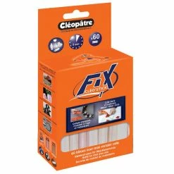 Best deal ✨ Cleopatre Recharge colle universelle en baton pour pistolet 60 pièces 😉