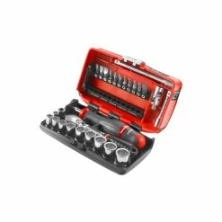 Coupon 🎁 Coffret de douilles et embouts FACOM - 1/4 - 12 pans - 25 pcs - RL.NANO112 ✔️