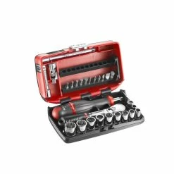 Outlet 🎁 Coffret de douilles et embouts FACOM - 1/4 - 12 pans - 28 pcs - RL.NANO-U112 🎁