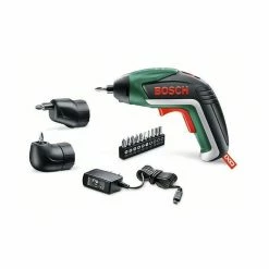 Best deal 🎁 Visseuse sans fil Bosch - IXO Edition Set (Livré avec renvoi d'angle et mandrin excentré, 10 embouts de vissage, Chargeur USB) 👏