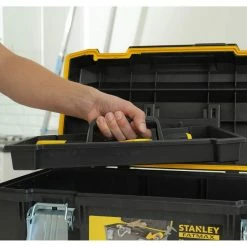 New ✨ Stanley boite a outils noir 😍 -Sam Outillage STORE 3253561947490 5