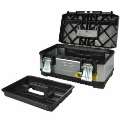 New 🌟 Stanley Boîte à outils bi-matière 497 x 293 x h. 222 mm 🤩
