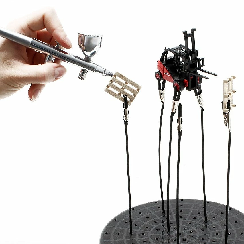 Best Sale 🌟 Sans marque Airbrush Plateau Support Outil 6 Bras Station Aspiration 🤩 2 Best Sale 🌟 Sans marque Airbrush Plateau Support Outil 6 Bras Station Aspiration 🤩 – Image 2