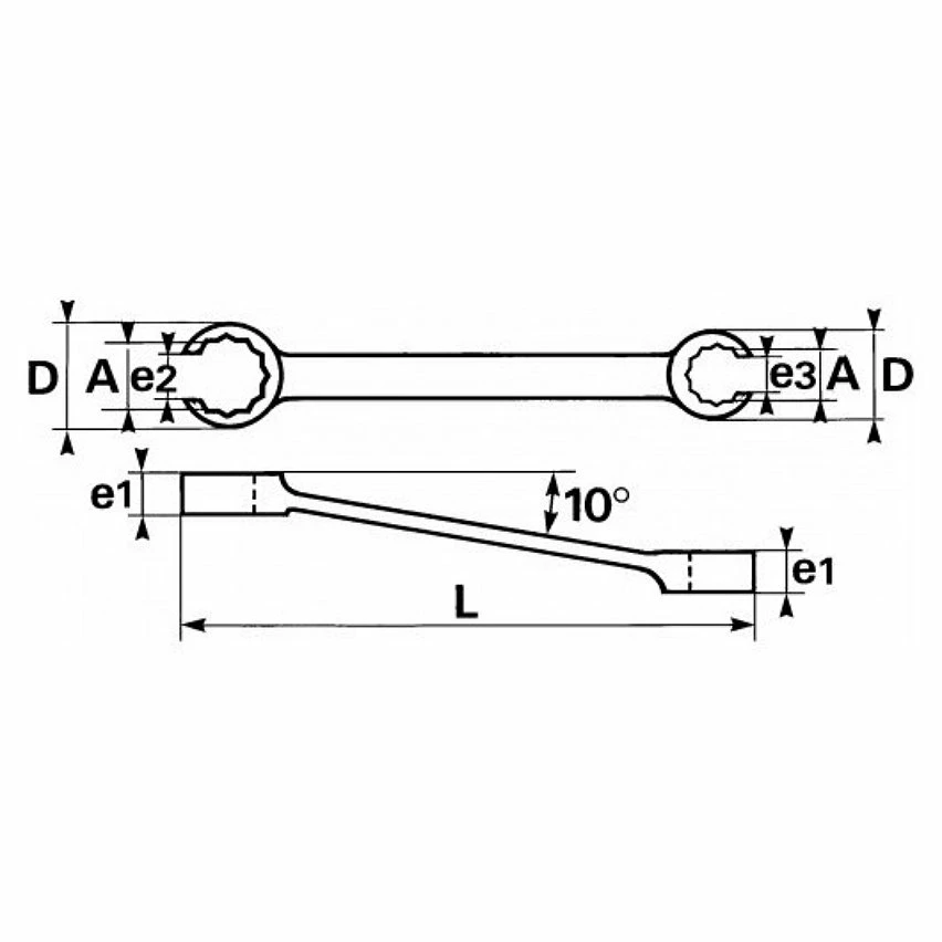 Discount 😀 SAM OUTILLAGE - Clés polygonales à tuyauter 12 pans en mm - 8X9 mm 😀 2 Discount 😀 SAM OUTILLAGE - Clés polygonales à tuyauter 12 pans en mm - 8X9 mm 😀 – Image 2