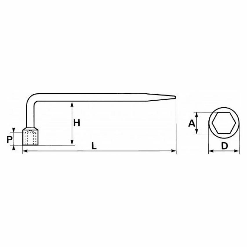 Best Pirce 👏 SAM OUTILLAGE - Clé à pipe de monteur en mm - 21 mm 💯 2 Best Pirce 👏 SAM OUTILLAGE - Clé à pipe de monteur en mm - 21 mm 💯 – Image 2
