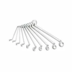 Budget 🤩 SAM OUTILLAGE - Jeu De 10 Clés Polygonales Contre-Coudees 😀