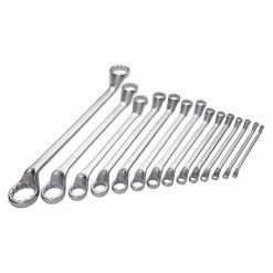 Promo 🌟 SAM OUTILLAGE - Jeu De 14 Clés Polygonales Contre-Coudees ⭐