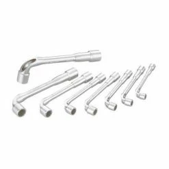 Flash Sale 🎁 SAM OUTILLAGE - Jeu De 8 Clés à pipe débouchées 6/12 Pans 🛒