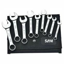 Buy 👏 SAM OUTILLAGE - Trousse 9 Clés Mixtes Courtes 8 A 19 Mm 🔥