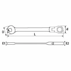 Cheapest 😀 SAM OUTILLAGE - Clés mixtes à cliquet articulé en mm - CLIQUET ARTICULEE DE 10 🤩 -Sam Outillage STORE 3272670504363 3 3