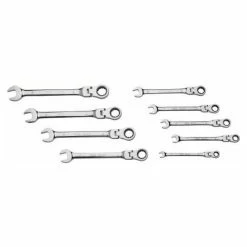 Deals 🌟 SAM OUTILLAGE - Jeu De 9 Clés Mixtes A Cliquet Articulees ✨