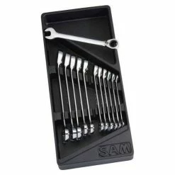 Discount 😀 SAM OUTILLAGE - Module Abs 1/3 De 12 Clés Mixtes A Cliquet En Mm ⭐