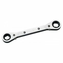 Hot Sale 🔔 SAM OUTILLAGE - Clé polygonale à cliquet plate - 8 ET 10 mm 😀