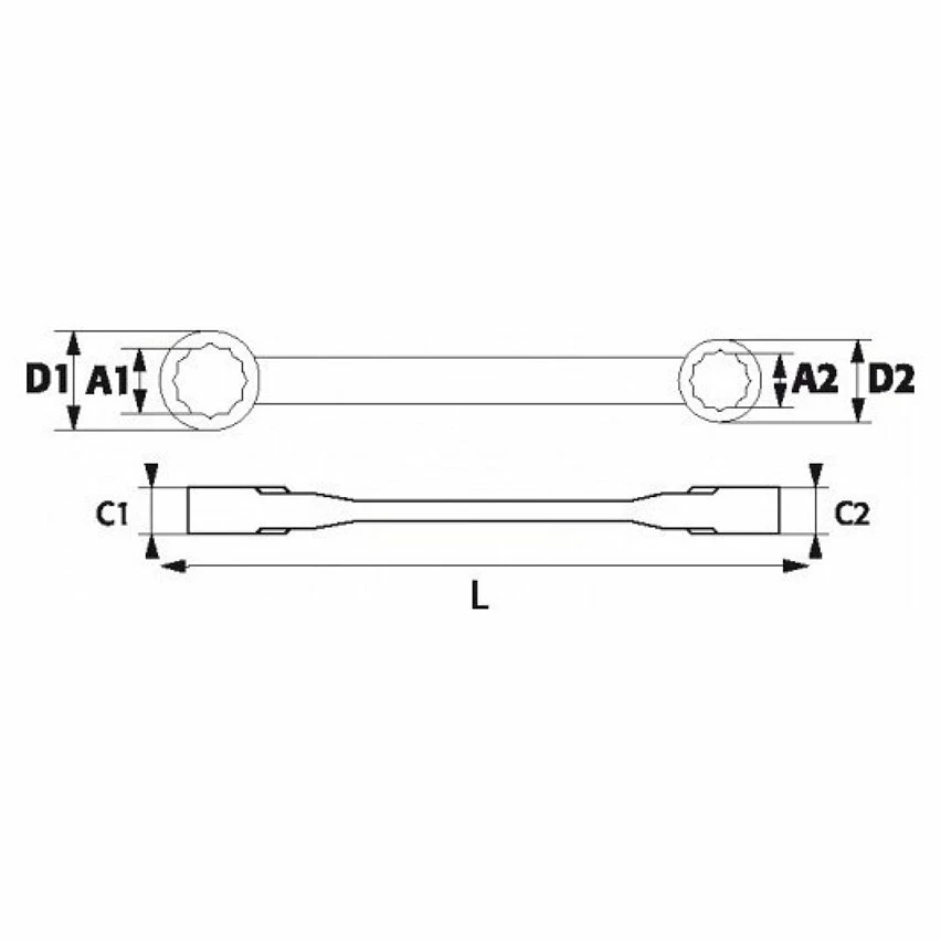 Flash Sale 🥰 SAM OUTILLAGE - Clés polygonales à cliquet 4 en 1 - 8/10/12/13 💯 3 Flash Sale 🥰 SAM OUTILLAGE - Clés polygonales à cliquet 4 en 1 - 8/10/12/13 💯 – Image 3