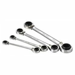 Cheapest 🧨 SAM OUTILLAGE - Jeu De 4 Clés Polygonales A Cliquet 4 En 1 ⭐