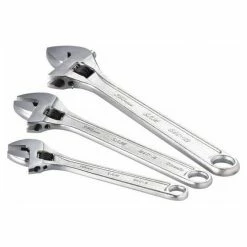 Best Sale ❤️ SAM OUTILLAGE - Jeu De 3 Clés à molette Chromees 🌟