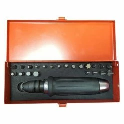 Outlet 🥰 SAM OUTILLAGE - Coffret Tournevis A Frapper Carre 1/2'' 24 Outils Chocs ✔️