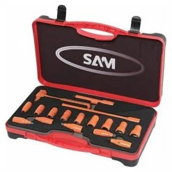 Budget ⌛ SAM OUTILLAGE - Coffret De 17 Douilles Et Accessoires 3/8'' Isoles 1000V 🤩