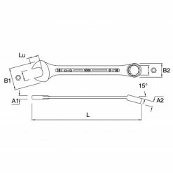 Discount ✨ MOB - Clés mixtes - 29 mm - 29 mm 🛒 -Sam Outillage STORE 3303809000262 3 16