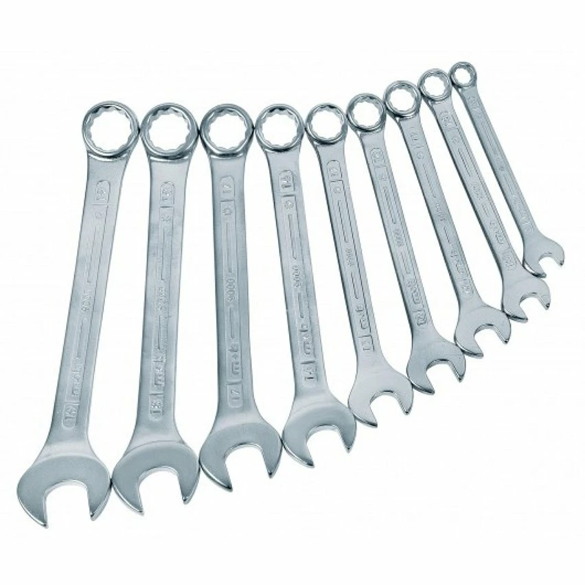 Best Sale 😀 MOB - Jeu de clés mixtes en coffret carton - 8-10-11-13-17-19-22-24 mm 🧨 2 Best Sale 😀 MOB - Jeu de clés mixtes en coffret carton - 8-10-11-13-17-19-22-24 mm 🧨 – Image 2