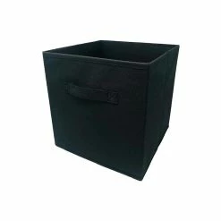 Cheapest ⌛ Modulö Storage MODULOSTORAGE Tiroir de rangement - Tissu - 27x27x28 cm - Noir ✔️ -Sam Outillage STORE 3448610220031 3