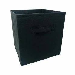 Cheapest ⌛ Modulö Storage MODULOSTORAGE Tiroir de rangement - Tissu - 27x27x28 cm - Noir ✔️ -Sam Outillage STORE 3448610220031 5