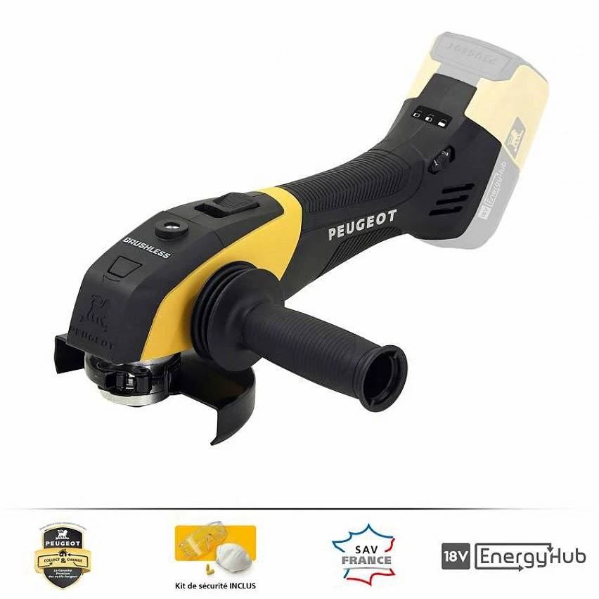 Buy 😍 Peugeot Outillage Peugeot Meuleuse D'angle - Energygrind-18vbl -18 V - Vitesse De Rotation 3000-75 PEUGEOT 👏 1 Buy 😍 Peugeot Outillage Peugeot Meuleuse D'angle - Energygrind-18vbl -18 V - Vitesse De Rotation 3000-75 PEUGEOT 👏
