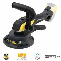 Hot Sale 🎉 Peugeot Outillage Peugeot Ponceuse bois et plâtre sans fil D. 150 mm ENERGYSAND-18VBL PEUGEOT ❤️