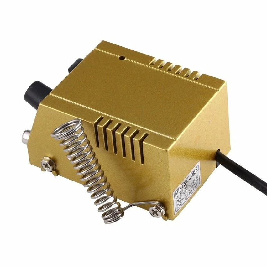 Hot Sale ✨ Wewoo Outil de soudure or et argent Mini fer à souder station thermostatique électrique, UE Plug Couleur Aléatoire ou 🎁 4 Hot Sale ✨ Wewoo Outil de soudure or et argent Mini fer à souder station thermostatique électrique, UE Plug Couleur Aléatoire ou 🎁 – Image 4