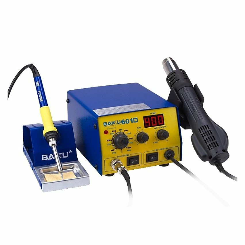 Top 10 🎁 Wewoo Outil de soudure Affichage à LED dans 1 station de de fer à souder de pistolet à air chaud 🧨 3 Top 10 🎁 Wewoo Outil de soudure Affichage à LED dans 1 station de de fer à souder de pistolet à air chaud 🧨 – Image 3