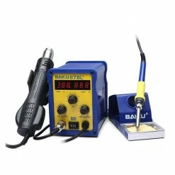 Budget 🔔 Wewoo Outil de soudure Affichage à LED dans 1 station de de fer à souder de pistolet à air chaud 👍