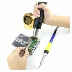 Flash Sale ✨ Wewoo Outil de soudure V LED Affichage 2 en 1 Air Chaud Gun Soldering Fer À Souder Station 😉 -Sam Outillage STORE 3615611294587 7 1