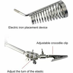 Best deal 😀 Wewoo Outil de soudure Support de fer à ressorts multifonctions de diamètre de 90mm 5X avec loupe ⭐ -Sam Outillage STORE 3615611405839 5