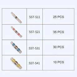 Deals 🎉 Wewoo Tube thermorétractable de 100 PCS / Box avec anneau de soudure résistant à l'eau 🤩 -Sam Outillage STORE 3615612156228 6