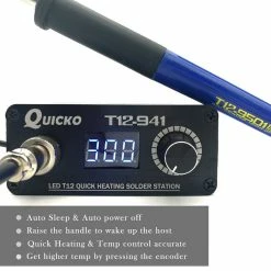 Top 10 🤩 Wewoo MINI T12-941 LED Soudure Fer à souder électronique Outil de soudage portatif ❤️ -Sam Outillage STORE 3615612595706 6