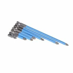 New ⌛ Wewoo 6 PCS PH2 Anti Slip Tournevis Électrique Embout Magnétique Outils Bits Tige Hexagonale 25mm 50mm 65mm 70mm 90mm 127mm 150mm 👍 -Sam Outillage STORE 3615612598851 4