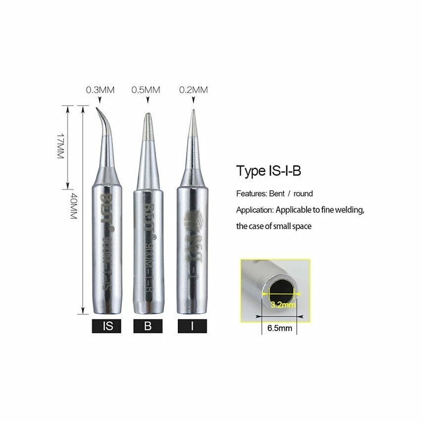 Wholesale đ Wewoo Pointe de fer Ă souder TĂȘte de contact 900M-TB Ă avec panne Ă soudersĂ©rie sans plomb10 PCS đ 3 Wholesale đ Wewoo Pointe de fer Ă souder TĂȘte de contact 900M-TB Ă avec panne Ă soudersĂ©rie sans plomb10 PCS đ â Image 3