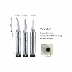 Buy ⌛ Wewoo Pointe de fer à souder Tête de contact 900M-T-IS pour point de souduresérie sans plomb10 PCS BEST ✨ -Sam Outillage STORE 3615612935397 3 3