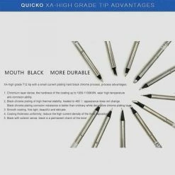 Best Sale 🎁 Wewoo Pointe de fer à souder T12-J02 de à sans plombsoudage noir ❤️ 13 Best Sale 🎁 Wewoo Pointe de fer à souder T12-J02 de à sans plombsoudage noir ❤️ -Sam Outillage STORE 3615613793521 7 1