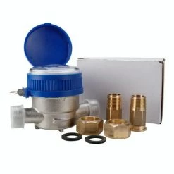 Outlet 🛒 Wewoo TS-S300E compteur d'eau froide mécanique à aile rotative domestique pointeur de haute précision compteur d'eau combiné à affichage numérique 🔔 -Sam Outillage STORE 3615614816717 4