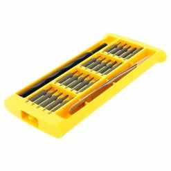 Buy 🔔 Kit de réparation 20 embouts avec tournevis magnétique + pince pointue Linq ⌛