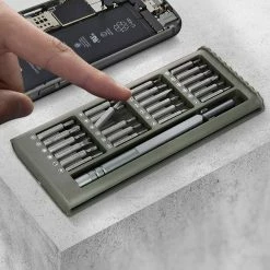 Hot Sale ⭐ Avizar Boite Tournevis magnétique 25 en 1 Démontage et Réparation multi-appareils Gris 🌟 9 Hot Sale ⭐ Avizar Boite Tournevis magnétique 25 en 1 Démontage et Réparation multi-appareils Gris 🌟 -Sam Outillage STORE 3662427572842 5