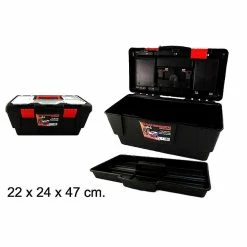 Deals ⌛ Sans marque Caisse a outil boite de peche 47 x 22 x 24 cm malette vide ✨