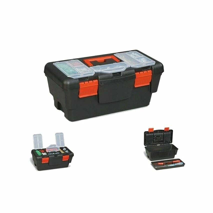 Deals ⌛ Sans marque Caisse a outil boite de peche 47 x 22 x 24 cm malette vide ✨ 2 Deals ⌛ Sans marque Caisse a outil boite de peche 47 x 22 x 24 cm malette vide ✨ – Image 2